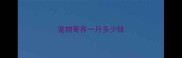 宠物寄养一月多少钱
