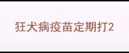 狂犬病疫苗定期打