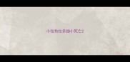 小拉布拉多细小死亡