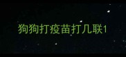 狗狗打疫苗打几联