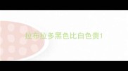 拉布拉多黑色比白色贵