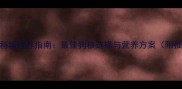 金毛5个月科学喂养指南最佳狗粮选择与营养方案附推荐品牌