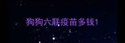 狗狗六联疫苗多钱