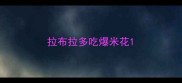 拉布拉多吃爆米花