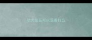 幼犬疫苗可以混着打么