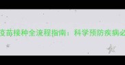 小泰迪疫苗接种全流程指南科学预防疾病必备知识