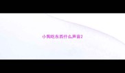 小狗吃东西什么声音