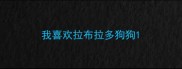 我喜欢拉布拉多狗狗