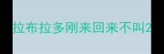 拉布拉多刚来回来不叫