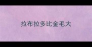 拉布拉多比金毛大
