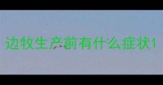 边牧生产前有什么症状