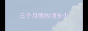 三个月德牧喂多少