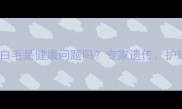 拉布拉多脚掌有白毛是健康问题吗专家遗传护理与疾病关联性