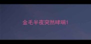 金毛半夜突然哮喘