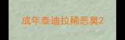 成年泰迪拉稀恶臭