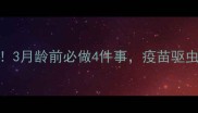 幼犬必看3月龄前必做4件事疫苗驱虫全攻略