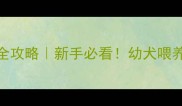 20多天小狗饮食全攻略新手必看幼犬喂养黄金期营养指南