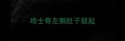 哈士奇左侧肚子鼓起